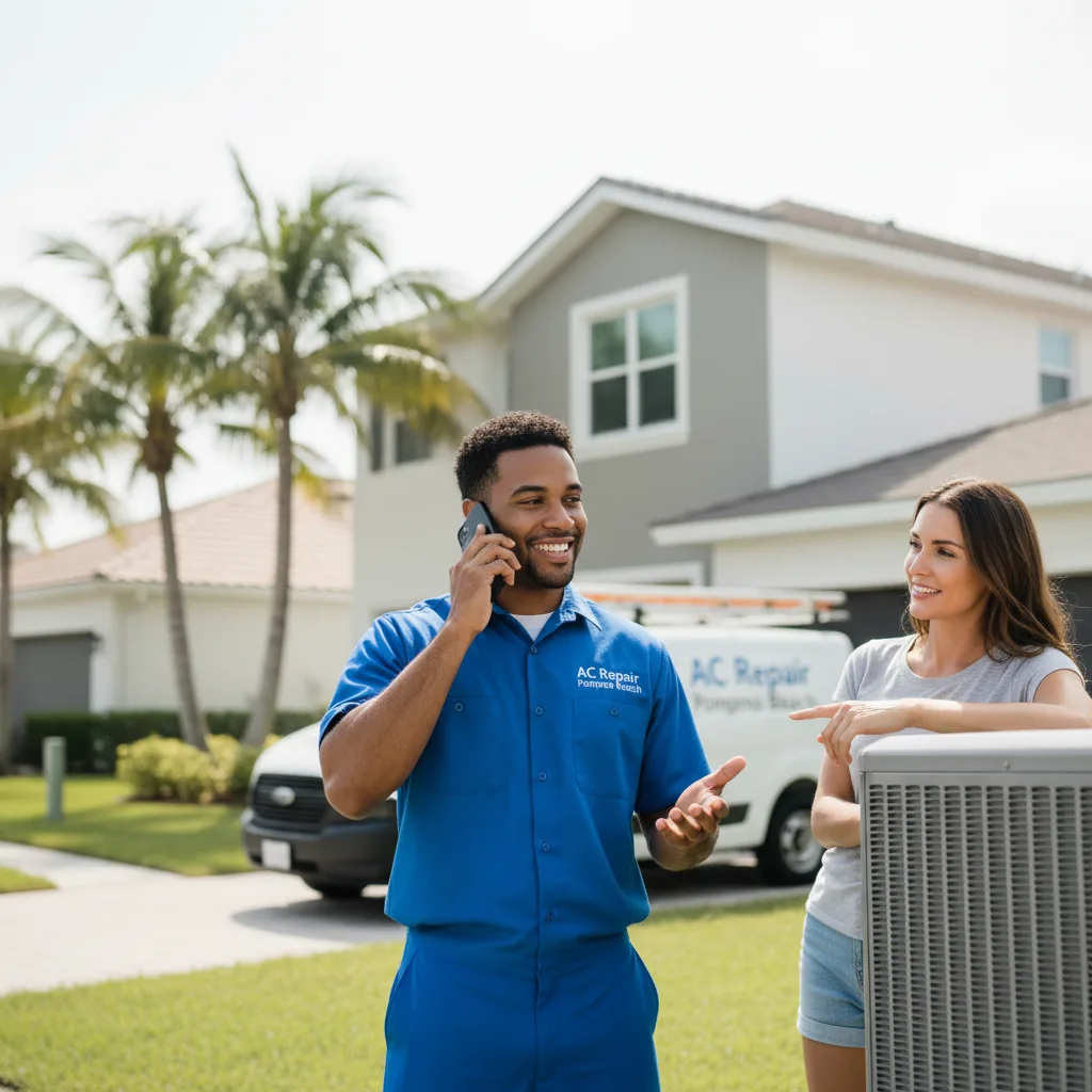 AC Repair Pompano Beach customer support in Buxton